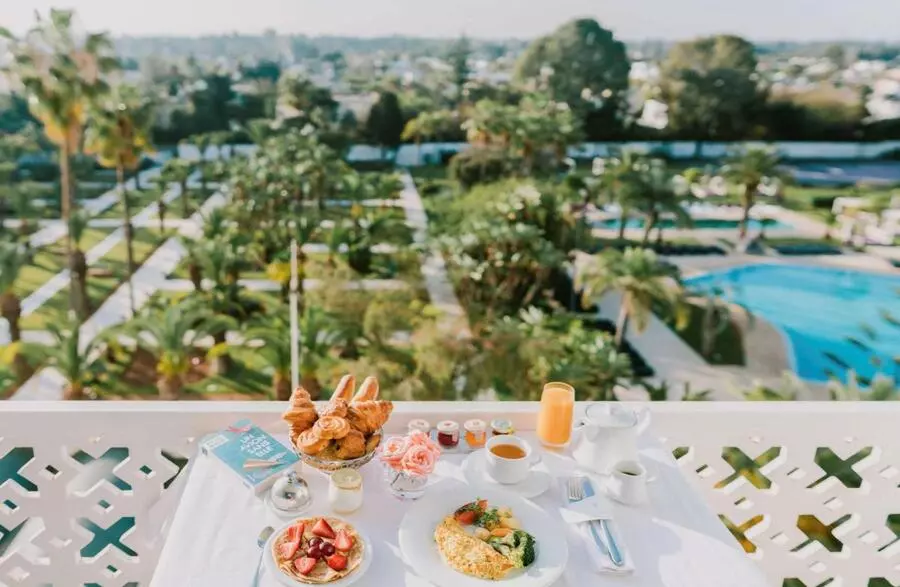 Garden view Sofitel Rabat