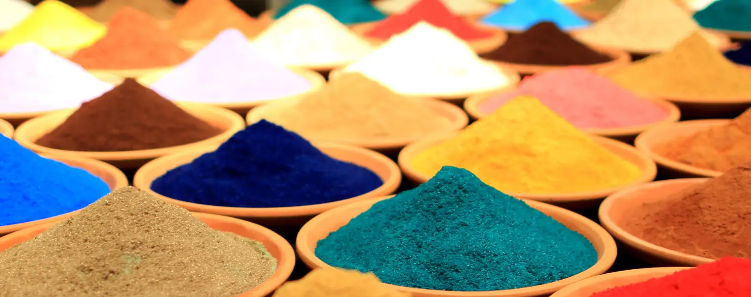 Morocco landscape with desert and mountains