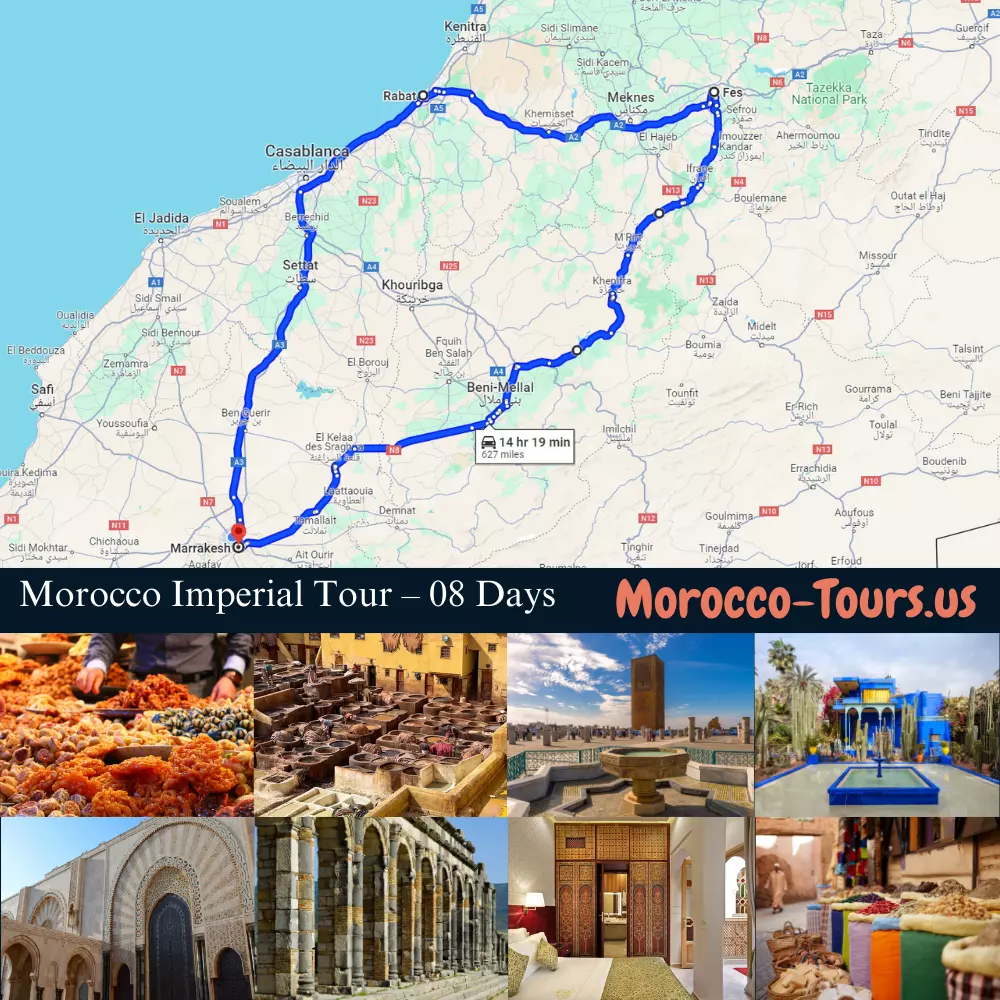 Morocco Imperial Tour - 08 Days
